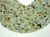 Amazonite Beads, 6mm Star Cut Faceted Round-Agate: Round & Faceted-BeadDirect