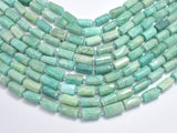 Amazonite 7x12mm Faceted Tube-BeadDirect