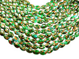 Mosaic Stone Beads, 13x18mm Oval Beads-BeadDirect