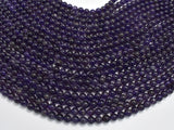 Amethyst Beads, 6mm (6.5mm) Round-Gems: Round & Faceted-BeadDirect