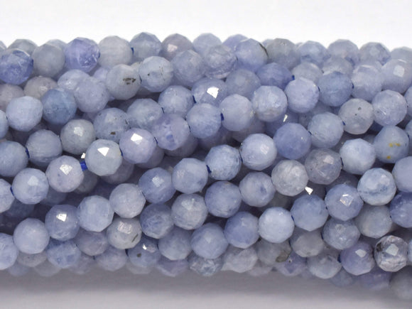 Tanzanite Beads, 2.4mm Micro Faceted-Gems: Round & Faceted-BeadDirect