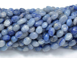 Blue Aventurine, 6x8mm Nugget Beads, 15.5 Inch-Gems: Nugget,Chips,Drop-BeadDirect