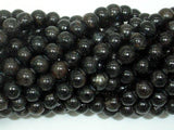 Astrophyllite Beads, 6mm(6.4mm) Round Beads-Gems: Round & Faceted-BeadDirect