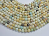 Amazonite Beads, 8mm, Round Beads-BeadDirect