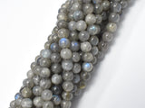 Labradorite Beads, 6mm Round Beads-Gems: Round & Faceted-BeadDirect