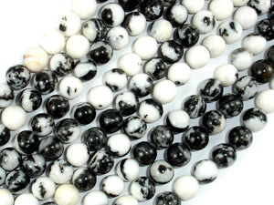 Zebra Jasper Beads, Round, 8mm, 15.5 Inch-Gems: Round & Faceted-BeadDirect
