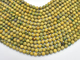 Green Muscovite 6mm Round Beads, 15 Inch-BeadDirect