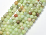 Jade - Light Green, 8mm, Round-BeadDirect