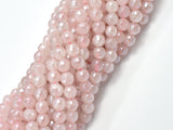 Mystic Coated Rose Quartz, 6mm Faceted Round-BeadDirect