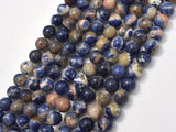 Orange Sodalite Beads,8mm Round Beads-Gems: Round & Faceted-BeadDirect