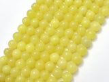 Lemon Jade, Round, 8mm beads-Gems: Round & Faceted-BeadDirect