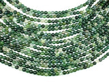 Moss Agate Beads, Round, Green, 6mm-Gems: Round & Faceted-BeadDirect
