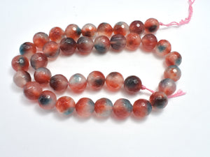 Agate Beads, 10mm Faceted Round Beads-BeadDirect