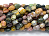 Ocean Jasper, Approx 6x8mm Nugget Beads-Gems: Nugget,Chips,Drop-BeadDirect