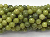 Canadian Jade Beads, 8mm Round Beads-Gems: Round & Faceted-BeadDirect