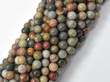 Polychrome Jasper, 6mm Round Beads-Gems: Round & Faceted-BeadDirect
