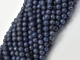 Blue Sapphire Beads, 5mm (5.4mm) Round-Gems: Round & Faceted-BeadDirect