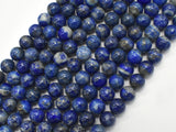 Lapis Lazuli, 8mm Blue Round Beads-BeadDirect
