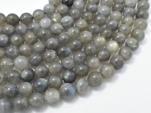 Labradorite, 8mm Round Beads-Gems: Round & Faceted-BeadDirect