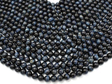 Blue Tiger Eye, 8mm (8.4mm) Round Beads-Gems: Round & Faceted-BeadDirect