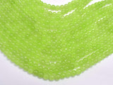 Jade - Light Green, 6mm (6.2mm) Round-Gems: Round & Faceted-BeadDirect