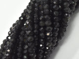 Rainbow Obsidian Beads, 2x2.8mm Micro Faceted Rondelle-Gems:Assorted Shape-BeadDirect