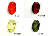 CZ beads,12x20mm Faceted Twisted Oval-Cubic Zirconia-BeadDirect