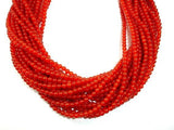 Carnelian Beads, Round, 4mm-Gems: Round & Faceted-BeadDirect