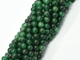 Green Mica Muscovite in Fuchsite 6mm Round-BeadDirect