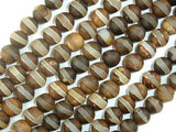 Matte Tibetan Agate Beads, 8mm Round Beads-Agate: Round & Faceted-BeadDirect