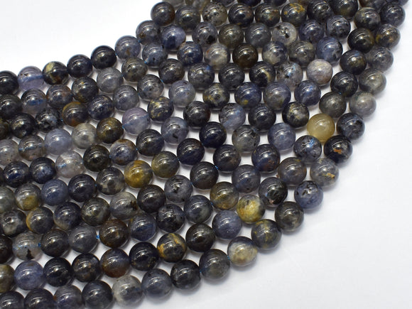 Iolite Beads, 6mm, Round Beads-BeadDirect