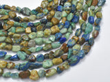 Natural Azurite, 5x7mm Nugget Beads, 15.5 Inch-Gems: Nugget,Chips,Drop-BeadDirect