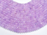 Lavender Amethyst, Lavender Jade, 4x6mm Faceted Rondelle-Gems:Assorted Shape-BeadDirect