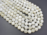 White Moonstone, 10mm Round Beads-Gems: Round & Faceted-BeadDirect