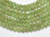 Green Apatite Beads, 3mm Faceted Micro Round Beads-Gems: Round & Faceted-BeadDirect