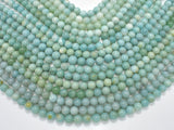 Amazonite Beads, Round, 8mm (8.3mm)-Gems: Round & Faceted-BeadDirect