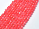 Jade Beads - Pink, 6mm Round-BeadDirect