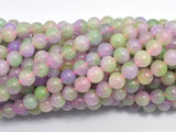 Jade - Light Green & Lavender 6mm Round-BeadDirect