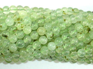 Prehnite Beads, 6mm(6.2mm) Round Beads-Gems: Round & Faceted-BeadDirect