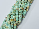Natural Peru Turquoise Beads, 5x7mm, Nugget Beads-BeadDirect