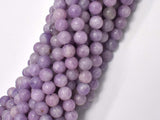 Lepidolite Beads, 6mm (6.6mm) Round-Gems: Round & Faceted-BeadDirect