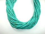 Turquoise Howlite Beads, 2x4mm Heishi Beads-Gems:Assorted Shape-BeadDirect