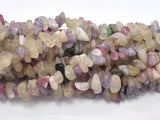 Pink Tourmaline, 7-10mm, Chips, 32 Inch-BeadDirect