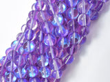 Mystic Aura Quartz-Purple, 8mm (8.5mm) Round-Gems: Round & Faceted-BeadDirect