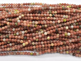 Spicy Jasper Beads, Plum Blossom Jasper, Round, 4mm-BeadDirect