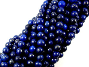 Lapis Lazuli, Round beads, 6mm-BeadDirect