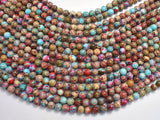 Impression Jasper-Red & Blue 6mm Round-BeadDirect