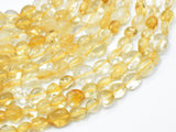 Citrine Beads, Approx 6x8mm Nugget Beads-Gems: Nugget,Chips,Drop-BeadDirect