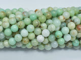 Australian Chrysoprase, 6mm (6.6mm), Round-BeadDirect