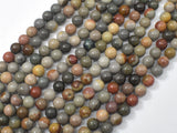 Polychrome Jasper, 6mm Round Beads-Gems: Round & Faceted-BeadDirect